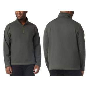 32 DEGREES Men’s Heat Tech ¼ Zip pullover, green